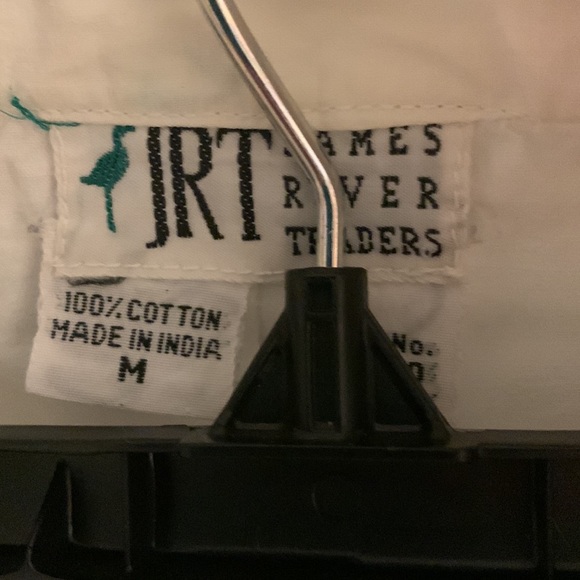 PAIGE light Jean color Joggers with vintage embroidery button down shirt - Picture 2 of 16